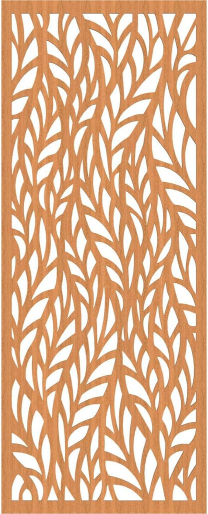 Ortonville Decorative Pierced Fretwork Wood Wall Panels, 25 3/8"W x 64 3/8"H x - Image 2