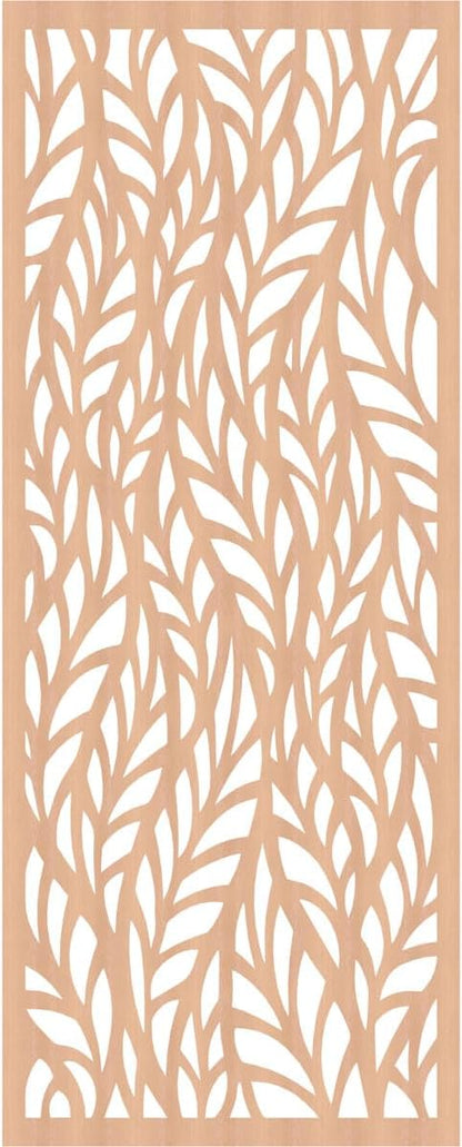 Ortonville Decorative Pierced Fretwork Wood Wall Panels, 31 3/8"W x 79 3/8"H x - Image 2