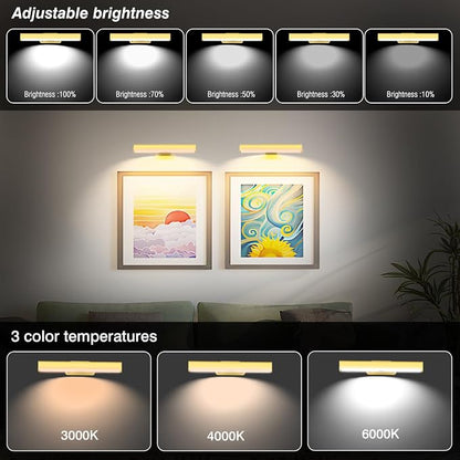 4Pack Wireless Picture Light - Image 2