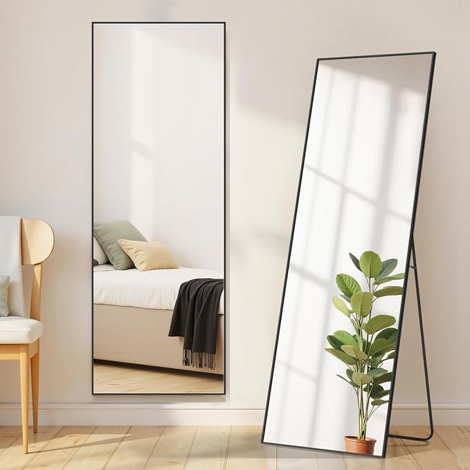 Mirror Full Length, Upgraded 16"x59" Body Wall Mirrors by Aidoly