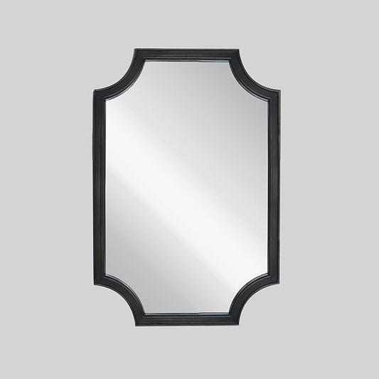 WallBeyond 20" x 30" Full Scalloped Corners Arch Rectangle Wall Mirror - Image 2