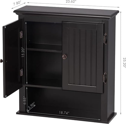 UTEX Bathroom Wall Cabinet, Bathroom Medicine Cabinet - Image 3