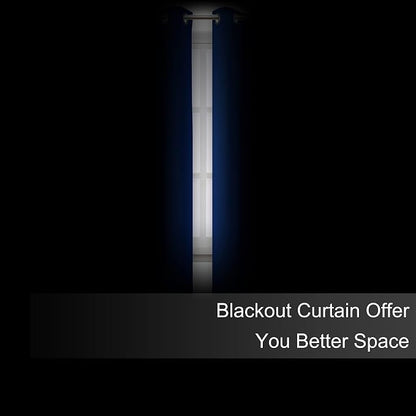 LEMOMO Blackout Curtains 52 x 72 inch/Royal Blue Curtains Set of 2 - Image 3