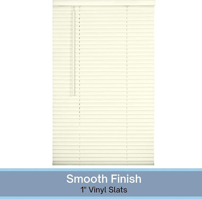 Lotus & Windoware Cordless 1" Vinyl Mini Blind 32" Wide x 64" Long - Image 4
