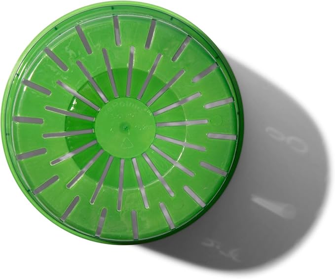 rePotme Orchid Pot - 8 inch Slotted Orchid Pots with Holes - 3 Pack (Green Emerald)