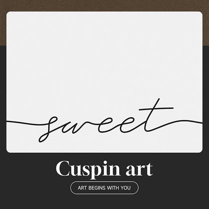 Framed Sweet Dreams Wall Art for Bedroom Decor, Modern Black and White - Image 6