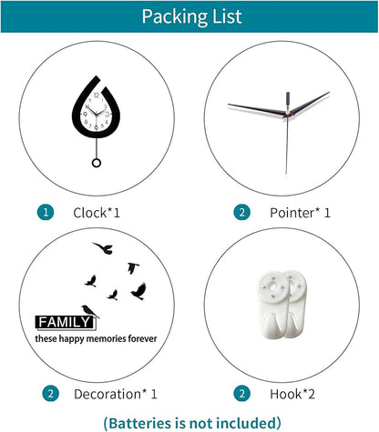 Decorative Wall Clock for Living Room Decor Large Modern Wall Clocks - Image 6