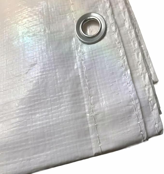 10' x 20' Economy Sidewall Kit for Canopy Tent, Complete Set of (2) White 10' and (2) 20' Side Walls for 7' Foot Height Party Frame and Outdoor Pole Tents, Tent Not Included