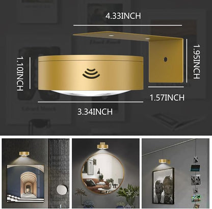 6-Pack Battery Operated Picture Light Magnetic Painting Light - Image 4