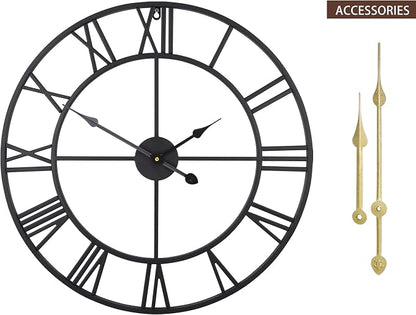 LEIKE 16" Large Wall Clocks Battery Operated, Round Modern Silent Non-Ticking - Image 6
