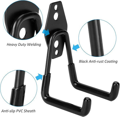 4 Pack Garage Hooks Heavy Duty - Image 3