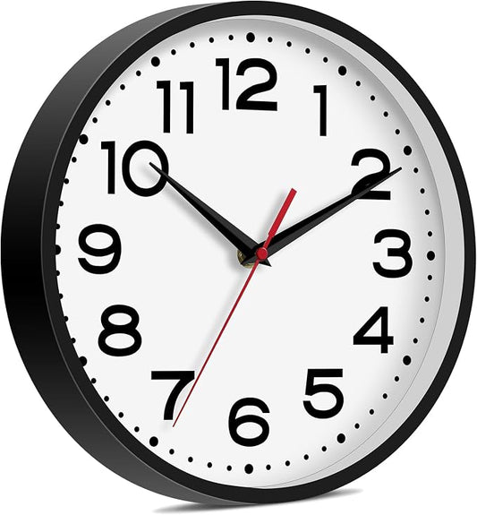 Roymnie Wall Clock Silent Non-Ticking Modern Clock Battery Operated 18 Inch - Image 2