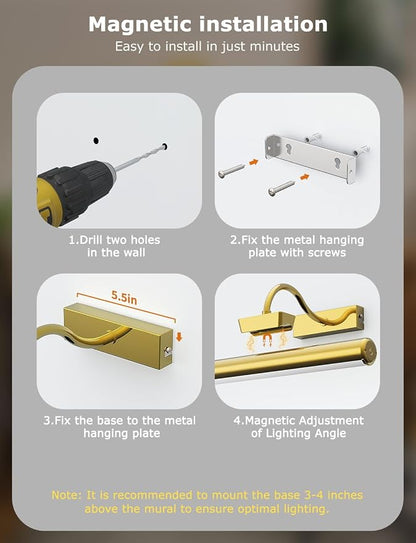 16in Wireless Picture Light - Image 5