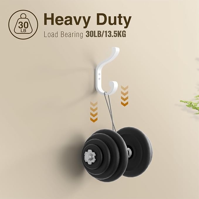 Large Wall Hooks for Hanging Coats - Image 4