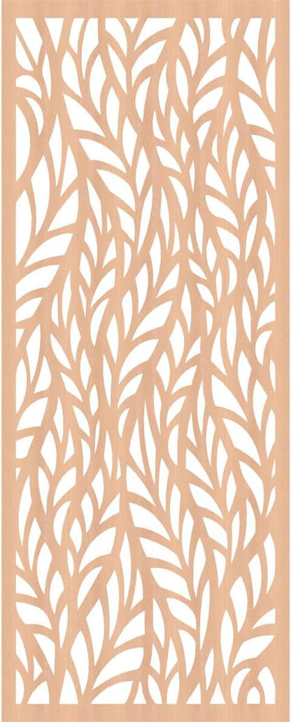23 3/8"W x 59 3/8"H x 1/4"T Ortonville Decorative Fretwork Wood Wall Panels - Image 4