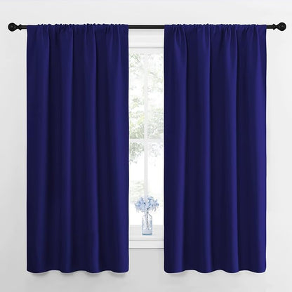 NICETOWN Window Curtains for Bedroom, 2 Panels, W42 x L48 -Inch, Home by NICETOWN