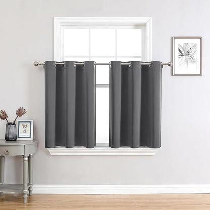 ChrisDowa Small Window Curtains 24 inches Long by ChrisDowa