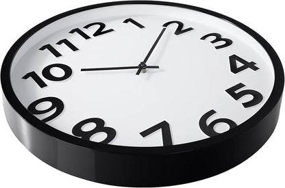 Large Wall Clock 16 Inch Silent Non-Ticking Modern Big Number Wall Clocks - Image 7
