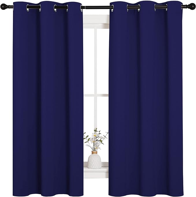 NICETOWN All Season Thermal Insulated Solid Grommet Top Blackout by NICETOWN
