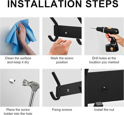 VAEHOLD Wall Hooks, Heavy Duty Aluminum Towel Hooks - Image 5