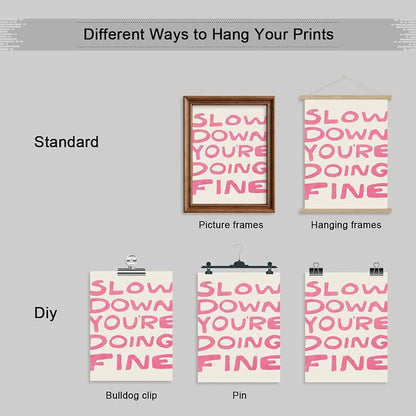 Yaasilinage Daily Reminder Positive Canvas Wall Art, Positive Affirmations Wall - Image 2
