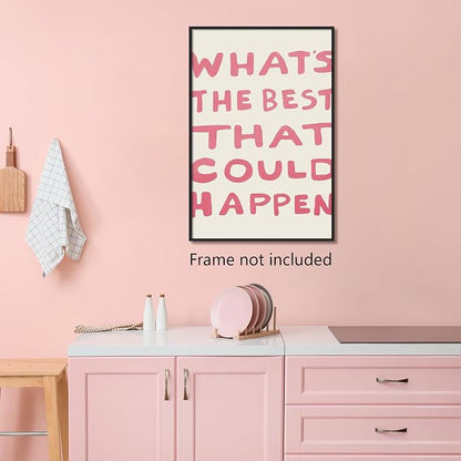 Yaasilinage Daily Reminder Positive Canvas Wall Art, Positive Affirmations Wall - Image 7