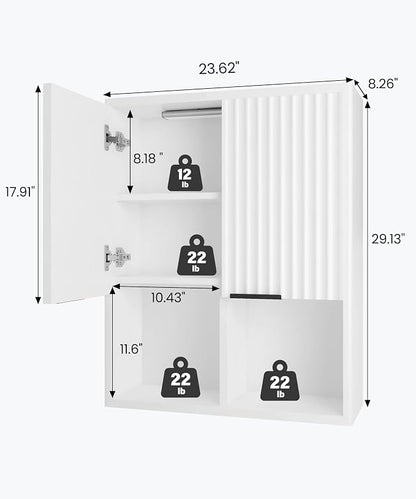 HAIOOU Bathroom Wall Cabinet - Image 3