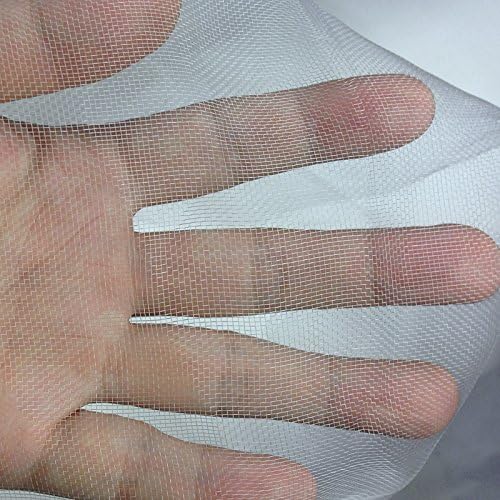 4Ft x 100Ft Mosquito Bug Insect Bird Fine Mesh Net Barrier Hunting Blind Garden Screen Netting for Protect Your Plant Fruits Flower