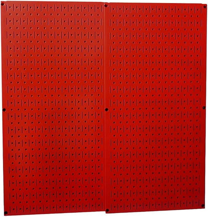 Wall Control 30-P-3232R Red Metal Pegboard Pack by Wall+Control