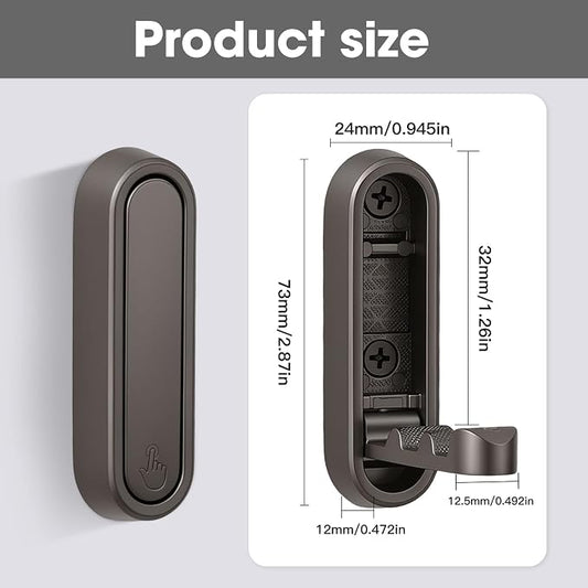 Dntorx Folding Coat Hooks - Image 2