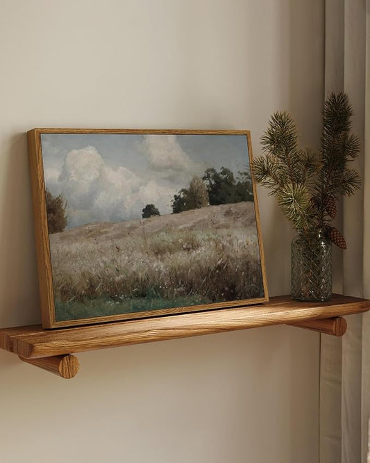 InSimSea Framed Canvas Wall Art Vintage Decor, Landscape Paintings Wall - Image 2