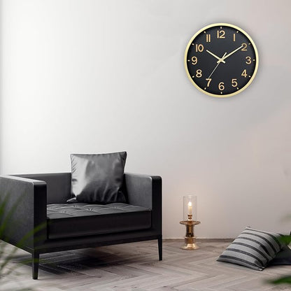 Wall Clocks Battery Operated 8 inch Modern Wall Clock, Silent Non Ticking Wall - Image 7