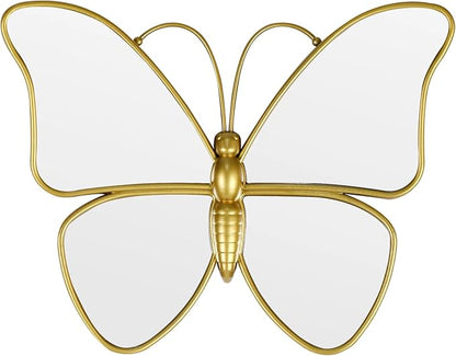Decorative Butterfly Wall Mirror by Wartter