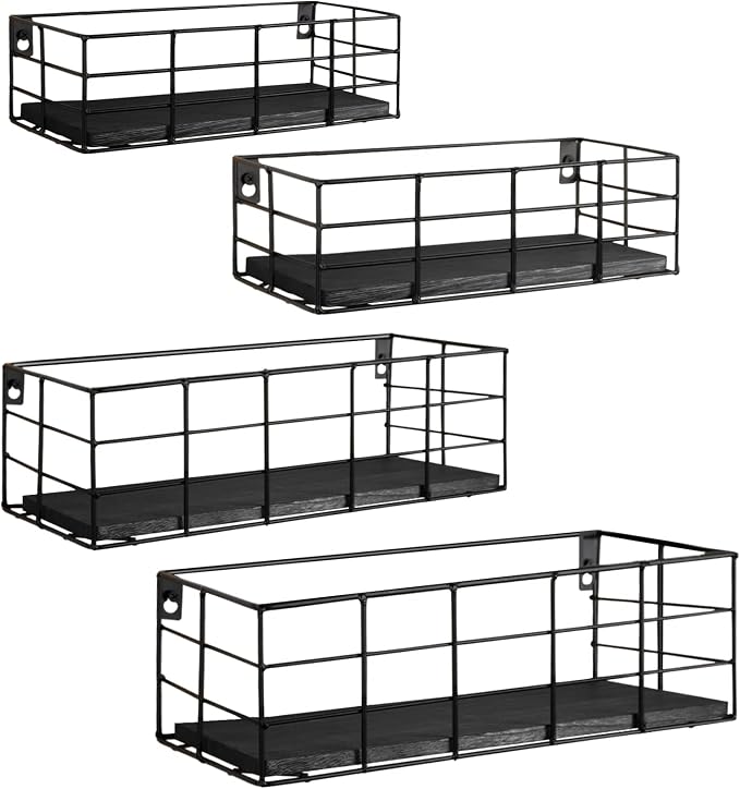 Fixwal 4 Set Floating Shelves by Fixwal