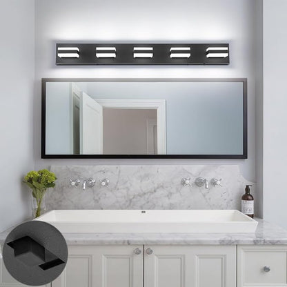 SOLFART 5 Lights Bathroom Light Fixtures Modern Bathroom Lights Over Mirror - Image 7