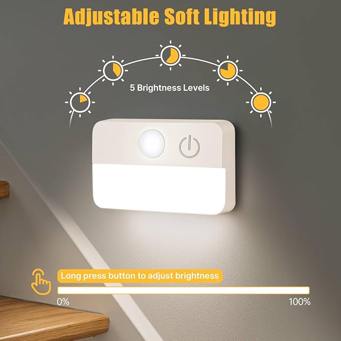 Guankai 16 Pack Motion Sensor Stair Lights - Image 3