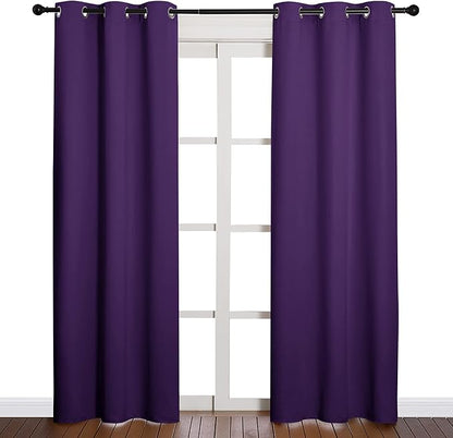 NICETOWN Triple Weave Home Decoration Thermal Insulated Solid Ring Top Blackout by NICETOWN