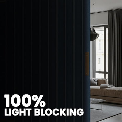 100% Blackout Drapes for Sliding Glass Door - Image 6