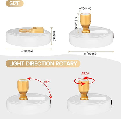HAMVIDNE LED Spotlight, Rechargeable Battery Picture Lights, Uplighting Indoor - Image 7