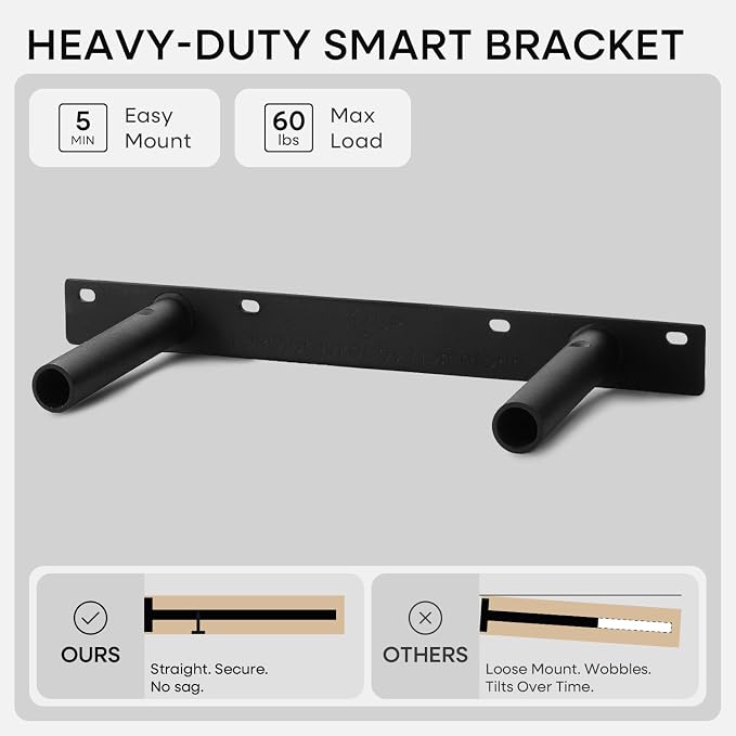 Homeforia 18 inch Wood Floating Shelves, High End Solid Natural Wood 18inch - Image 5