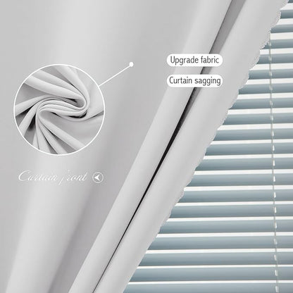 Portable Light Blocking Curtains Self-Stick Design, Removable Adhesive Window - Image 5