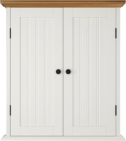 ChooChoo Bathroom Wall Cabinet, Over The Toilet Space Saver Storage Cabinet - Image 3