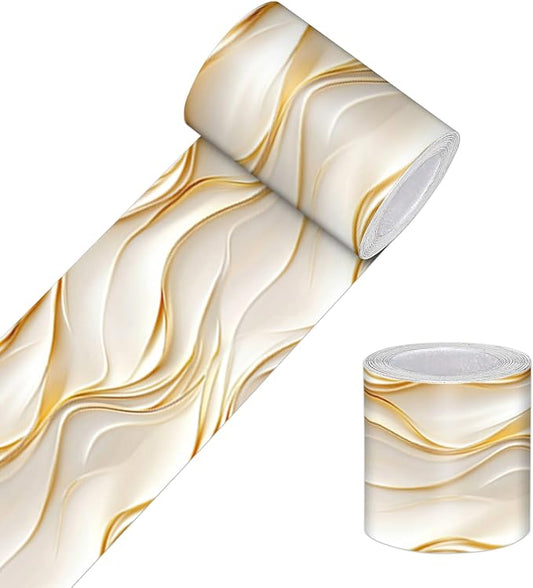 HOMETITUTE Wallpaper Border Peel and Stick Decorative Wall Trim Self Adhesive by HOMETITUTE