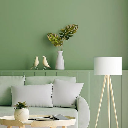 Yancorp 24"x394" Matte Grass Green Peel and Stick Wallpaper - Image 2