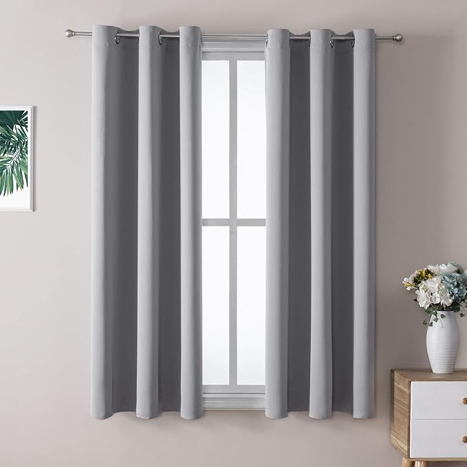 ChrisDowa Small Window Curtains 50 inches Long by ChrisDowa