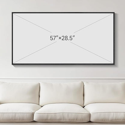 Extra Large Framed Abstract Wall Art - Image 7