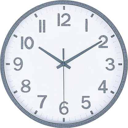 Wall Clocks Battery Operated 12 inch Modern Wall Clock, Silent Non Ticking Wall - Image 2