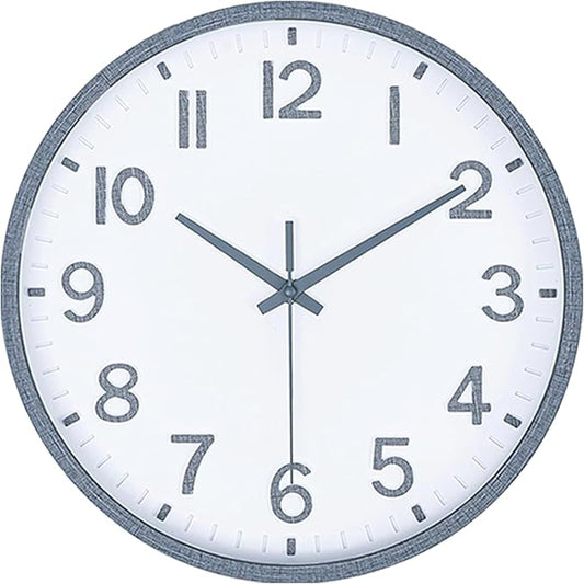Wall Clocks Battery Operated 12 inch Modern Wall Clock, Silent Non Ticking Wall - Image 2