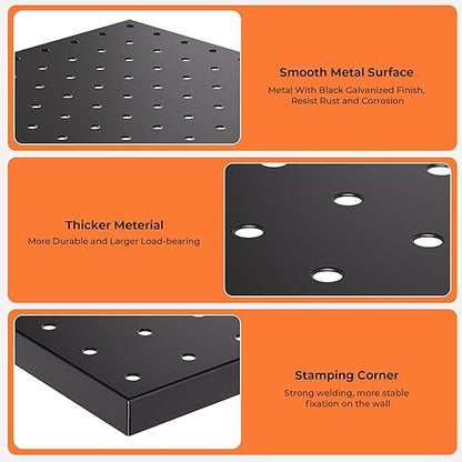 INCLY 4 Pack Peg Board, Peg Board Panels - Image 5