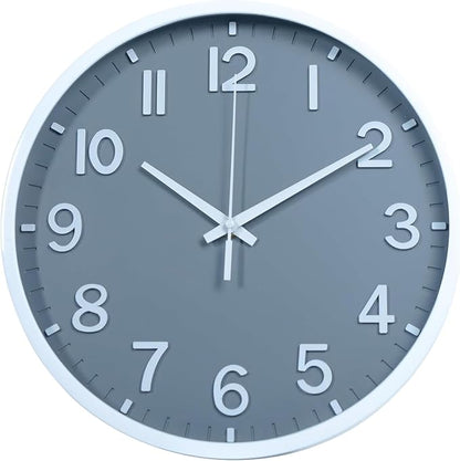 Wall Clocks Battery Operated 8 inch Modern Wall Clock, Silent Non Ticking Wall by Unknown